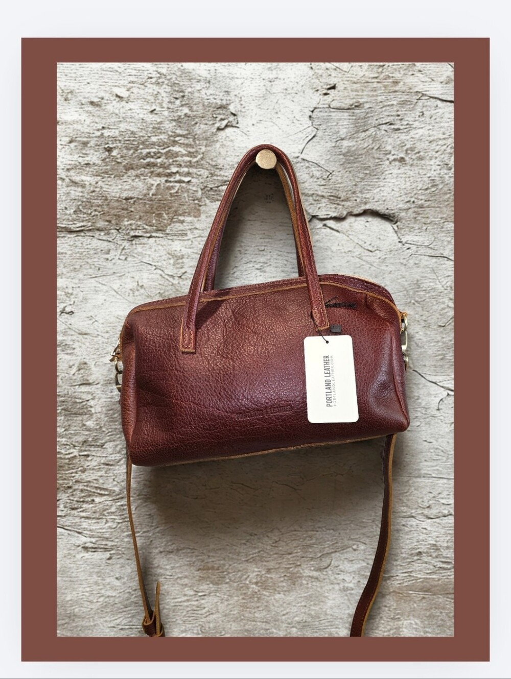 🔥 Portland Leather Oversized Sloan In Nutmeg